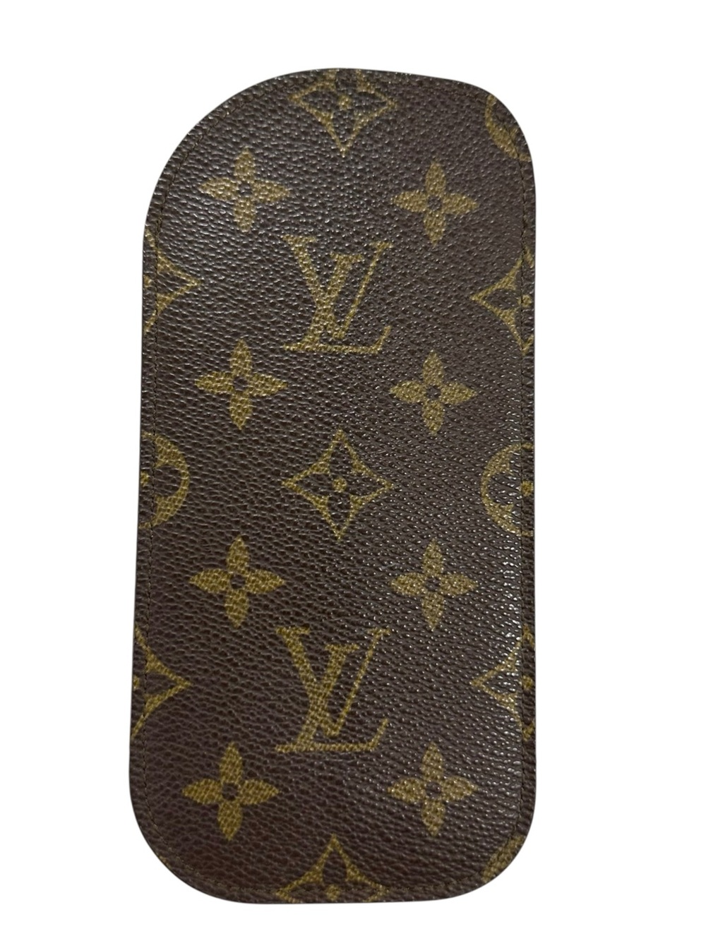 Louis Vuitton Monogram & Suede Leather Sunglasses Eyeglasses Case - Picture 2 of 11